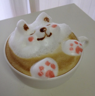 Illustration for article titled Nerdy Cafe Latte Art Is More Amazing in Color